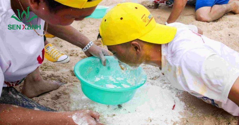 Tr&ograve; chơi tạo n&ecirc;n sự h&agrave;i hước, đồng thời gi&uacute;p n&acirc;ng cao sự phối hợp v&agrave; tinh thần thi đấu của c&aacute;c th&agrave;nh vi&ecirc;n.