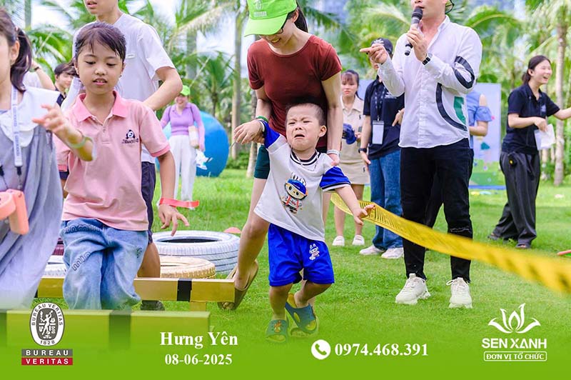 tr&ograve; chơi team building cho trẻ em