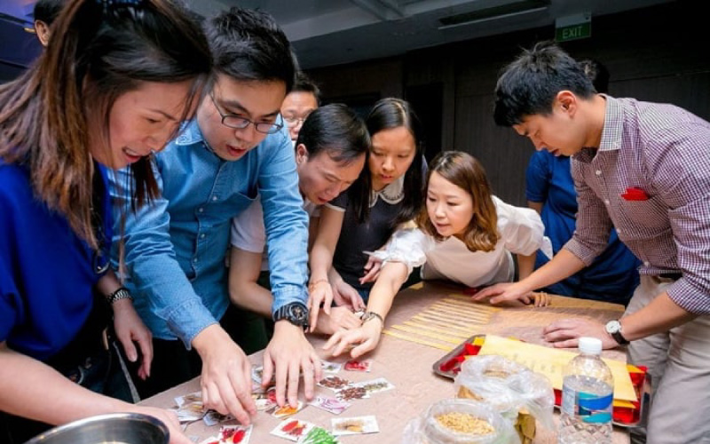 Các Trò Chơi Team Building Trong Văn Phòng Dễ Chơi, Cực Vui Trò chơi “Vẽ tiếp sức”là trò chơi đơn giản