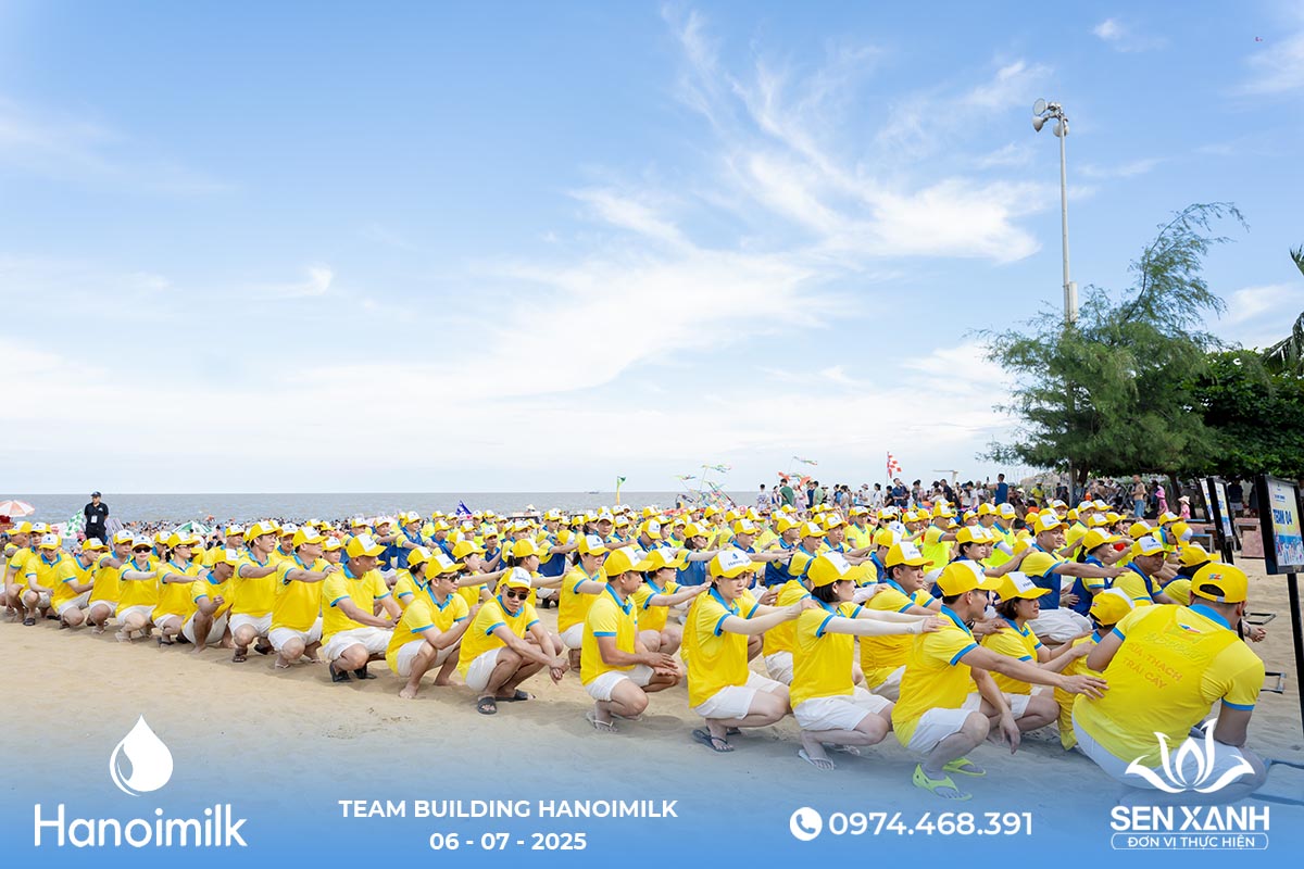 Mẫu kịch bản mc team building chuyên nghiệp Chia các đội chơi teambuilding