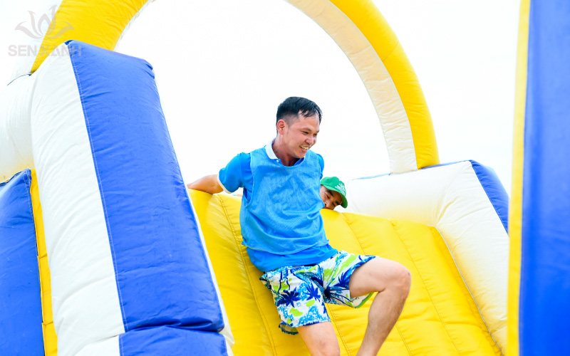 C&aacute;c th&agrave;nh vi&ecirc;n đều h&agrave;o hứng tham gia với tinh thần kết nối đồng đội