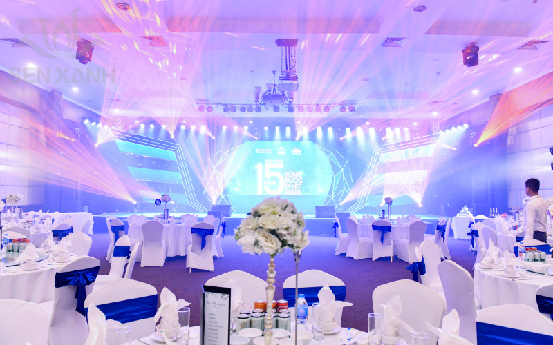 Đại tiệc Gala Kỷ Niệm được đầu tư chỉn chu về &acirc;m thanh, &aacute;nh s&aacute;ng