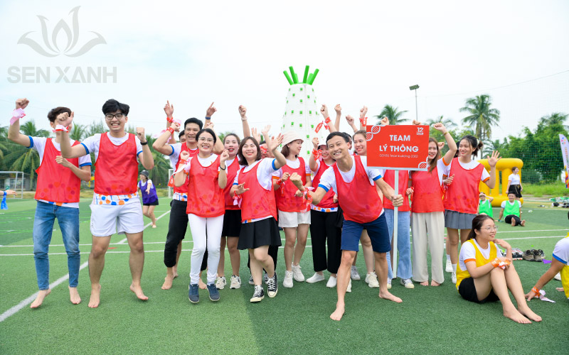 C&aacute;c th&agrave;nh vi&ecirc;n của GENTIS t&iacute;ch cực, h&agrave;o hứng trong mỗi tr&ograve; chơi Team Building