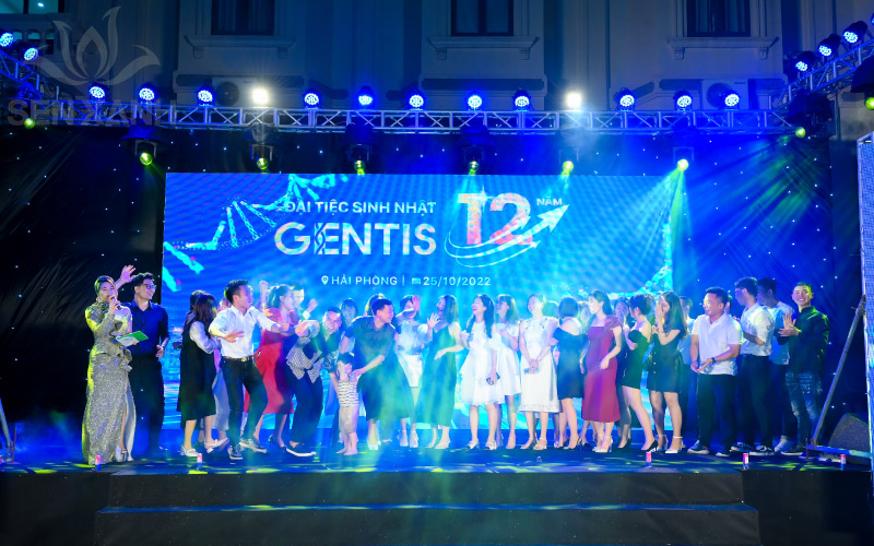 C&aacute;c th&agrave;nh vi&ecirc;n GENTIS b&ugrave;ng nổ với &ldquo;Đại tiệc sinh nhật&rdquo; 12 năm th&agrave;nh lập c&ocirc;ng ty