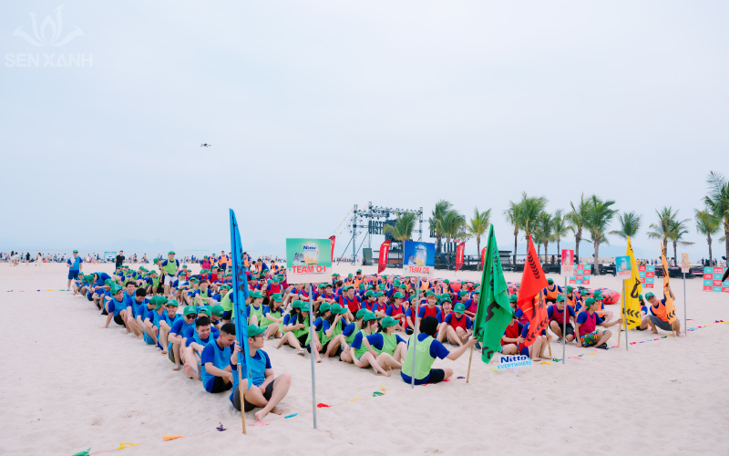 Kịch bản Team Building b&atilde;i biển được Sen Xanh x&acirc;y dựng chuy&ecirc;n nghiệp v&agrave; b&agrave;i bản