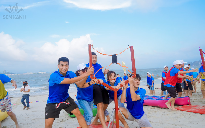 200 th&agrave;nh vi&ecirc;n T&acirc;m Sen Group tham gia hoạt động Team Building s&ocirc;i nổi