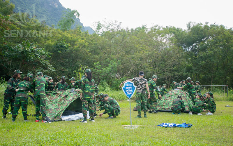 Tổ chức Team Building - Qu&acirc;n đội