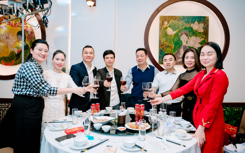 Bữa tiệc tất ni&ecirc;n cuối năm của Phytopharma được tổ chức tại kh&ocirc;ng gian ho&agrave;nh tr&aacute;ng