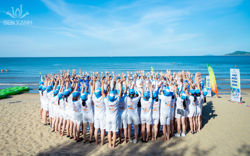 Nhiều hoạt động Team Building được c&aacute;c th&agrave;nh vi&ecirc;n Hanoimilk hưởng ứng tham gia