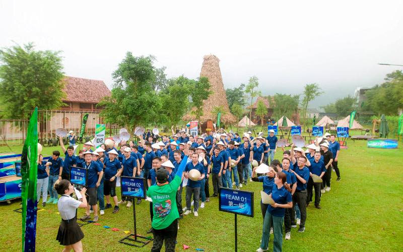 C&aacute;c thử th&aacute;ch gi&uacute;p mọi người kh&aacute;m ph&aacute; khả năng tiềm ẩn của nhau v&agrave; cải thiện sự gắn kết trong tập thể