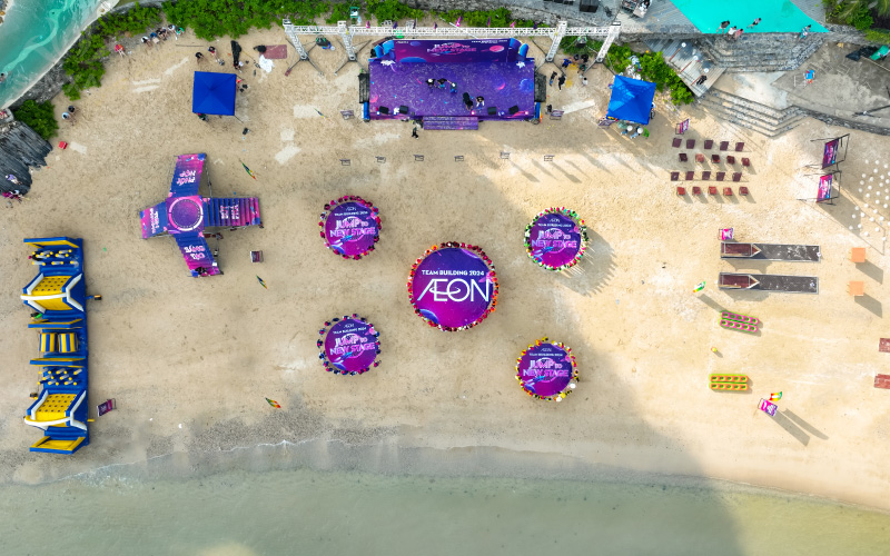 Tổ chức team building tr&ecirc;n b&atilde;i biển tại C&aacute;t B&agrave;