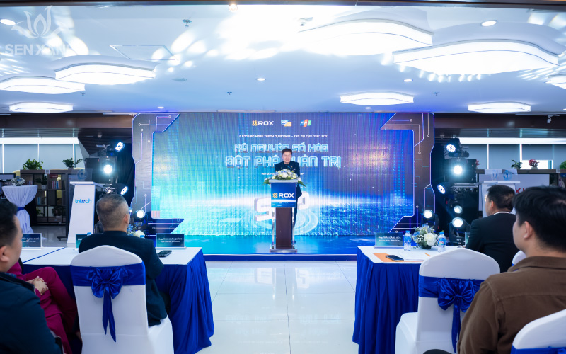 Phát biểu lễ công bố hoàn thành dự án  SAP-ERP - Tập đoàn ROX