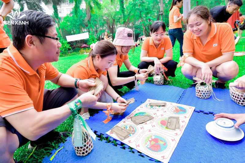 Tr&ograve; chơi team building cho nh&oacute;m nhỏ