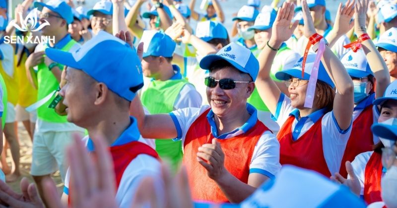 Chương tr&igrave;nh teambuilding được tổ chức chuy&ecirc;n nghiệp