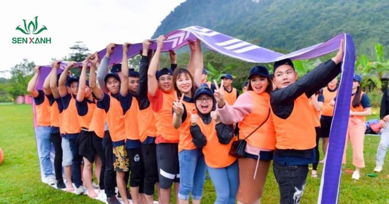Top 20 trò chơi hoạt náo độc đáo cho sự kiện teambuilding Trò chơi bánh xe đồng đội