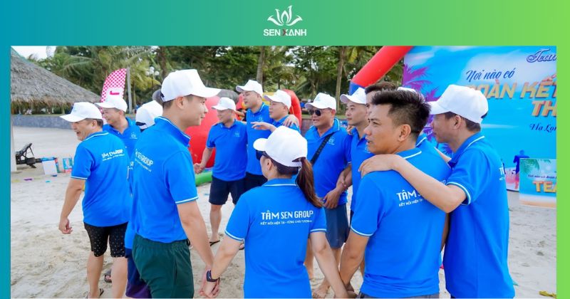 Top các trò chơi Teambuilding Gỡ Rối Cực Hack Não Trò chơi mang tính biểu tượng chiến thuật kết hợp vận động hài hước.