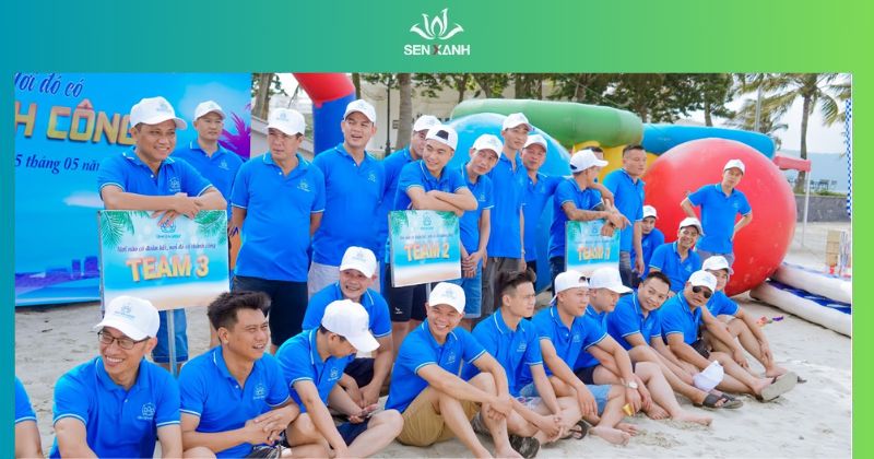 Top các trò chơi Teambuilding Gỡ Rối Cực Hack Não trò chơi kết hợp với một hành trình tìm kho báu hoặc vượt trạm