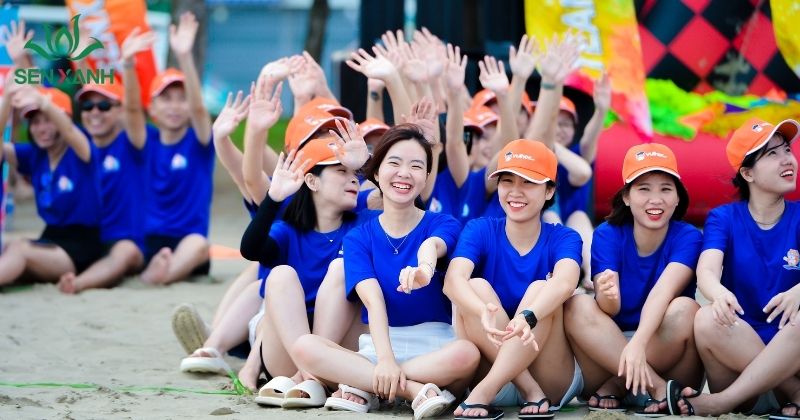 Tham gia tr&ograve; chơi teambuilding