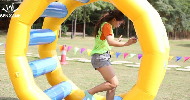 Top các trò chơi Teambuilding Gỡ Rối Cực Hack Não Trò chơi bánh xe ma thuật