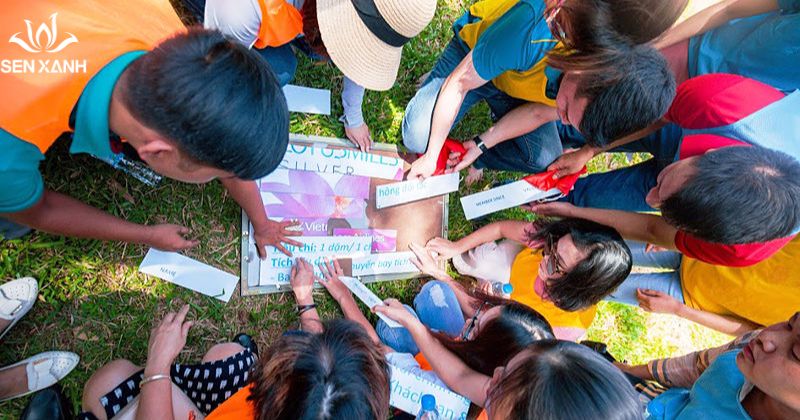 Top các trò chơi Teambuilding Gỡ Rối Cực Hack Não Trò chơi nhanh tay nhanh mắt
