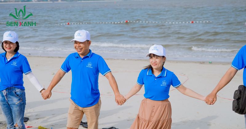 Tr&ograve; chơi Teambuilding thể lực l&agrave; những hoạt động vận động ngo&agrave;i trời