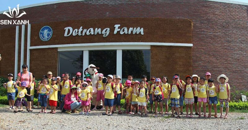 Detrang Farm l&agrave; địa điểm team building đặc biệt