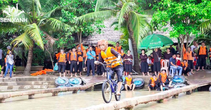 Khu du lịch Lan Vương (Bến Tre) là một trong những nơi nổi bật nhất khi nhắc đến team building tại miền Tây