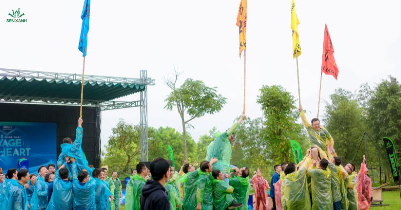C&aacute;c đội chơi teambuilding 
