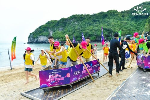 Trò chơi đua thuyền trên cạn cho Teambuilding