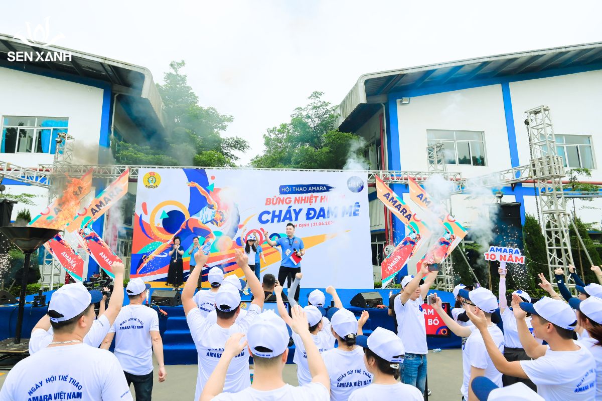 Team building Amara 2024 Sen Xanh
