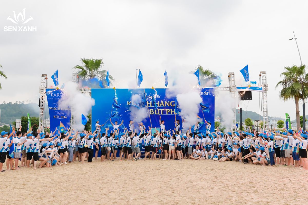 Team building Karofi Hạ Long 2022 Sen Xanh
