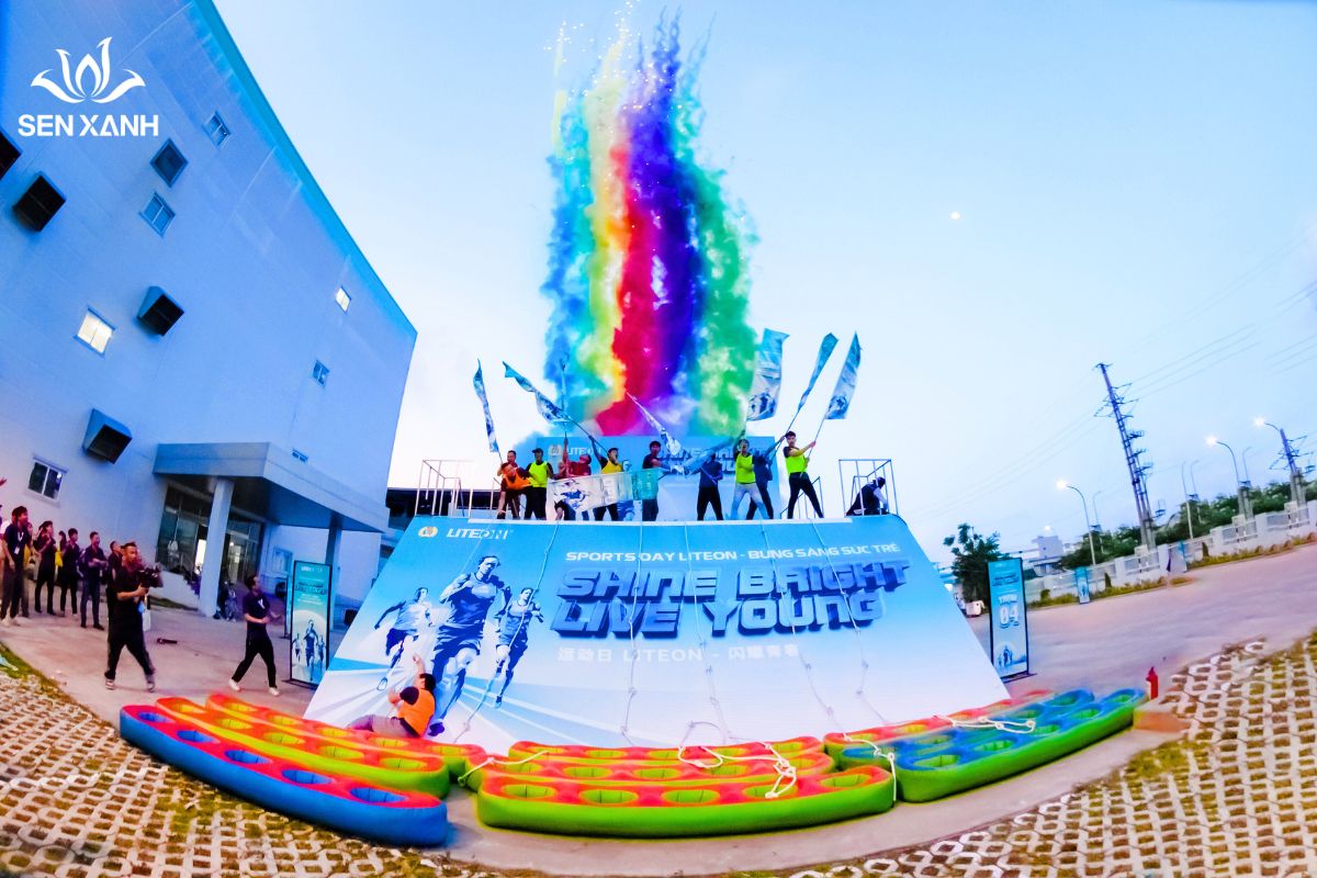 Teambuilding LiteOn Sen Xanh tổ chức