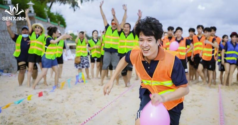 Trò chơi đạp bóng bay