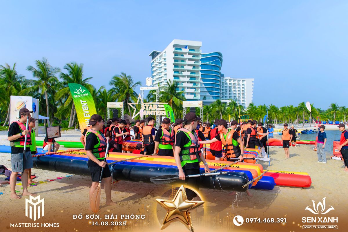 Tổ chức Teambuilding 2025 - Masterise Homes - Đồ Sơn Hải Phòng - Bứt phá giới hạn – Chinh phục đỉnh cao Bắt đầu cuộc đua