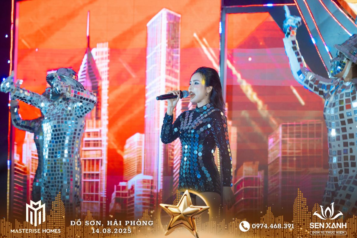 Tổ chức Gala Dinner 2025 - Masterise Homes - BOUNDLESS TOGETHER - Bứt phá mọi giới hạn Ca sỹ hát chính