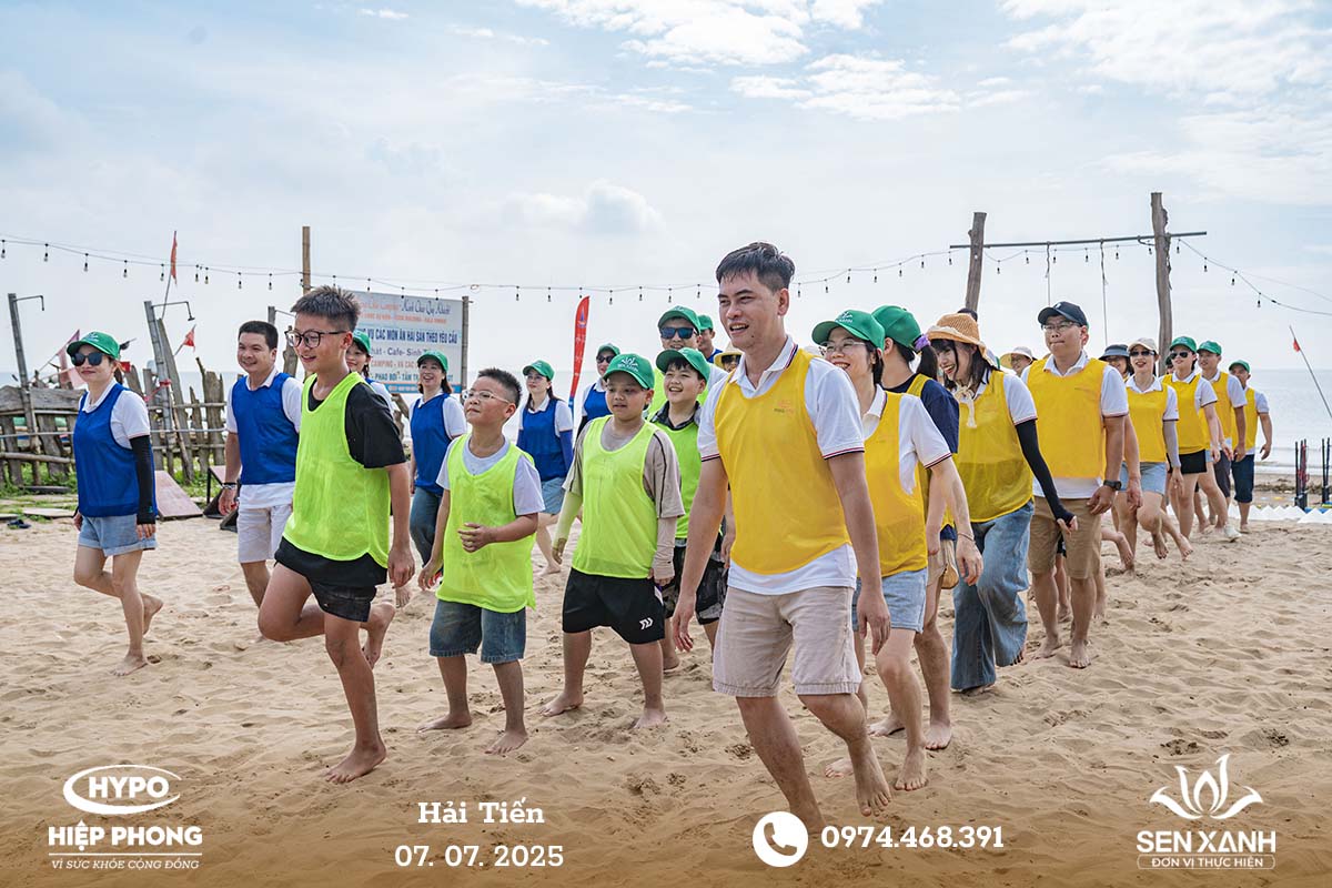 Tổ chức Teambuilding 2025 - Hypo Hiệp Phong - Hải Tiến - Hè rực rỡ – Vui hết cỡ Chia đội tham gia trò chơi