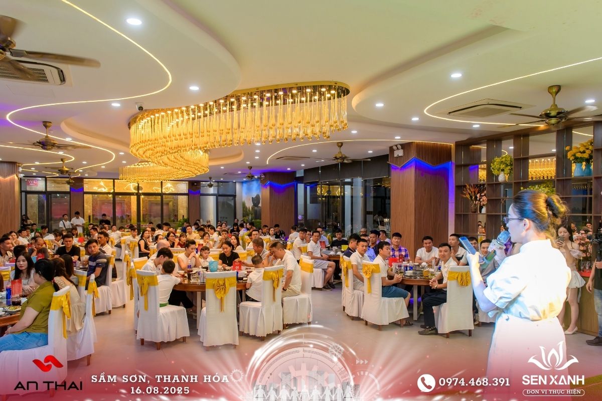 Tổ chức gala Dinner 2025 - An Thái - Gắn kết - Vững bước - Vươn xa Chương trình Gala Dinner công ty An Thái