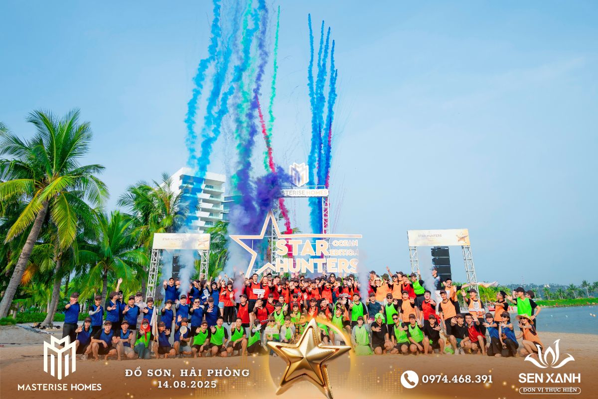 Tổ chức Teambuilding 2025 - Masterise Homes - Đồ Sơn Hải Phòng - Bứt phá giới hạn – Chinh phục đỉnh cao Chụp ảnh đầy sắc màu