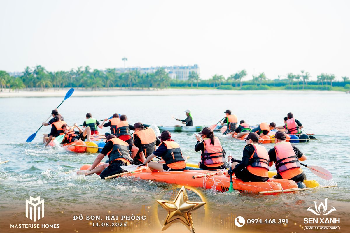 Tổ chức Teambuilding 2025 - Masterise Homes - Đồ Sơn Hải Phòng - Bứt phá giới hạn – Chinh phục đỉnh cao Cuộc đua đầy sôi nổi