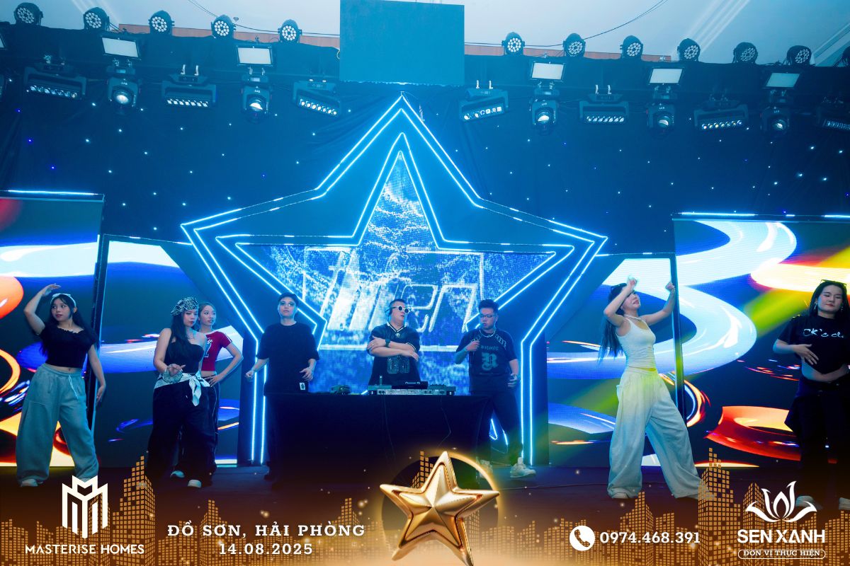 Tổ chức Gala Dinner 2025 - Masterise Homes - BOUNDLESS TOGETHER - Bứt phá mọi giới hạn Dancer trong màn DJ