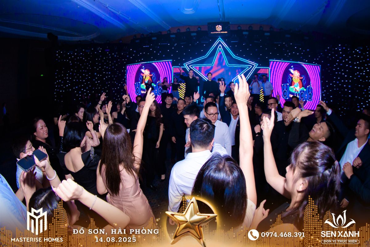 Tổ chức Gala Dinner 2025 - Masterise Homes - BOUNDLESS TOGETHER - Bứt phá mọi giới hạn Nhảy tự do trong chương trình