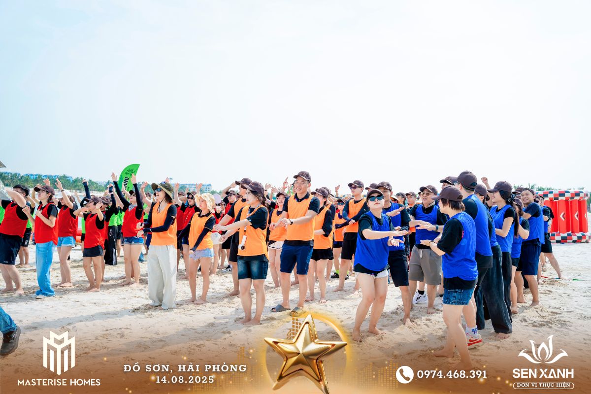 Tổ chức Teambuilding 2025 - Masterise Homes - Đồ Sơn Hải Phòng - Bứt phá giới hạn – Chinh phục đỉnh cao Sau khi chia đội