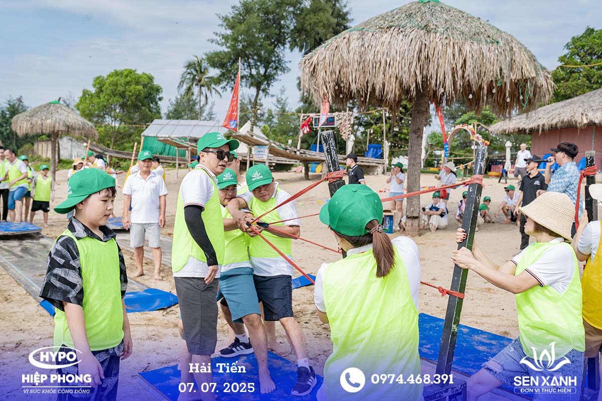 Tổ chức Teambuilding 2025 - Hypo Hiệp Phong - Hải Tiến - Hè rực rỡ – Vui hết cỡ Trò chơi bắn bóng