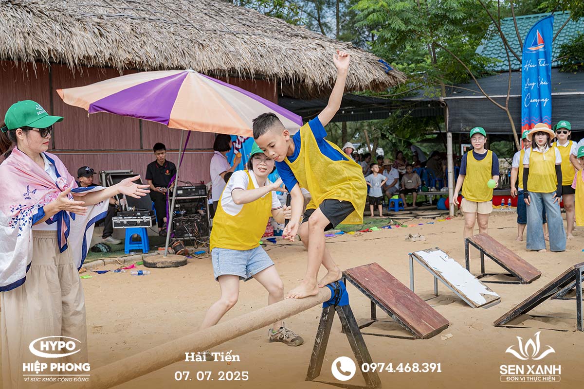 Tổ chức Teambuilding 2025 - Hypo Hiệp Phong - Hải Tiến - Hè rực rỡ – Vui hết cỡ Trò chơi đòi hỏi sự khéo léo