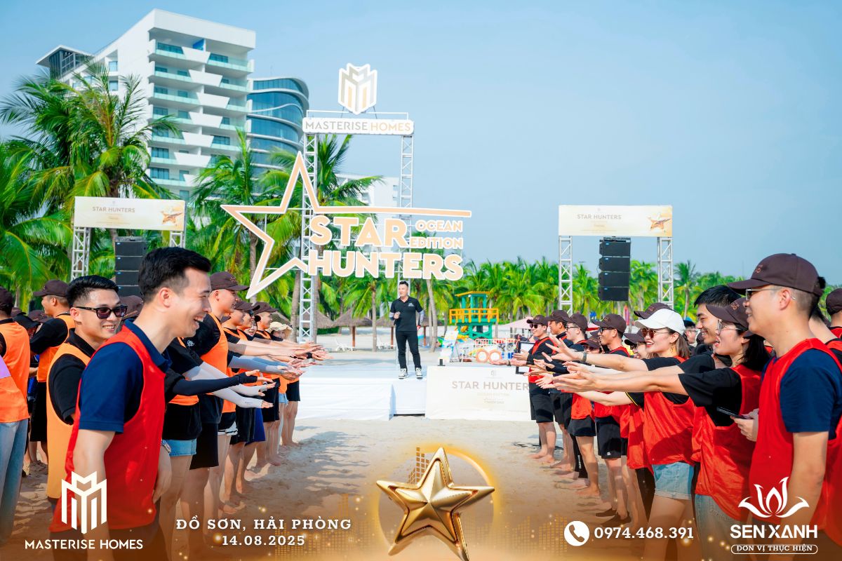 Tổ chức Teambuilding 2025 - Masterise Homes - Đồ Sơn Hải Phòng - Bứt phá giới hạn – Chinh phục đỉnh cao Trò chơi liên kết