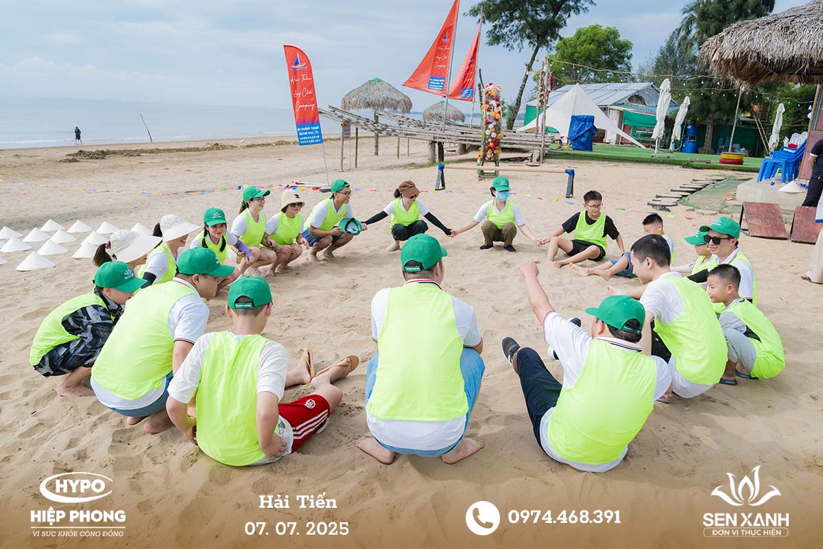 Tổ chức Teambuilding 2025 - Hypo Hiệp Phong - Hải Tiến - Hè rực rỡ – Vui hết cỡ Trò chơi vòng tròn
