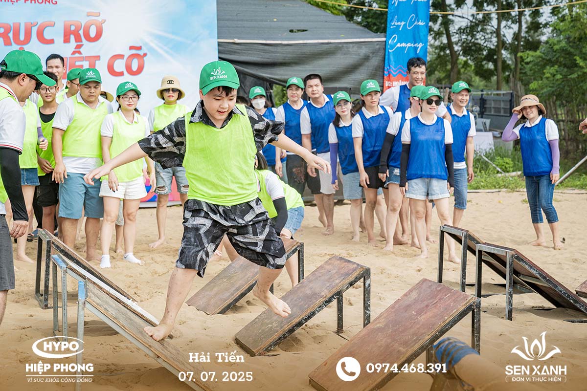 Tổ chức Teambuilding 2025 - Hypo Hiệp Phong - Hải Tiến - Hè rực rỡ – Vui hết cỡ Trò chơi vượt qua thử thách