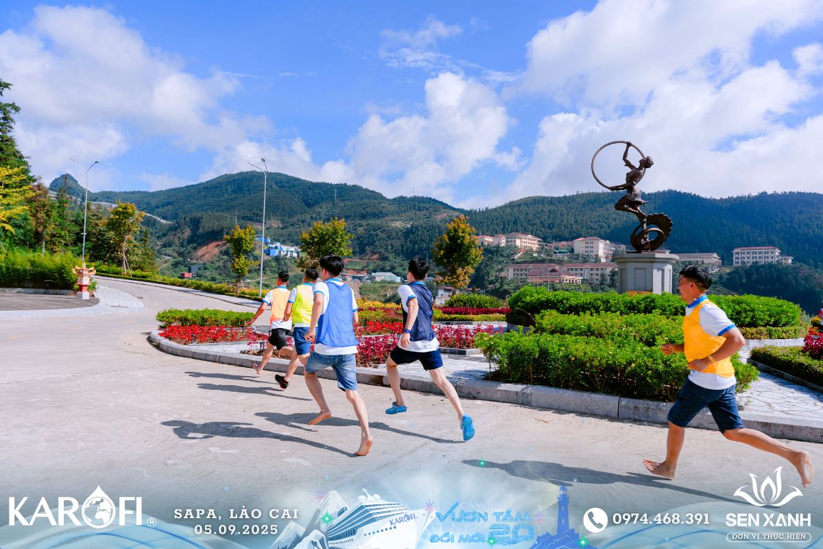 Tổ chức Teambuilding 2025 - Karofi Đoàn 1 - SaPa - Lào Cai - Cam kết vươn tầm - Đồng tâm đổi mới Cuộc đua tốc độ cự ly ngắn