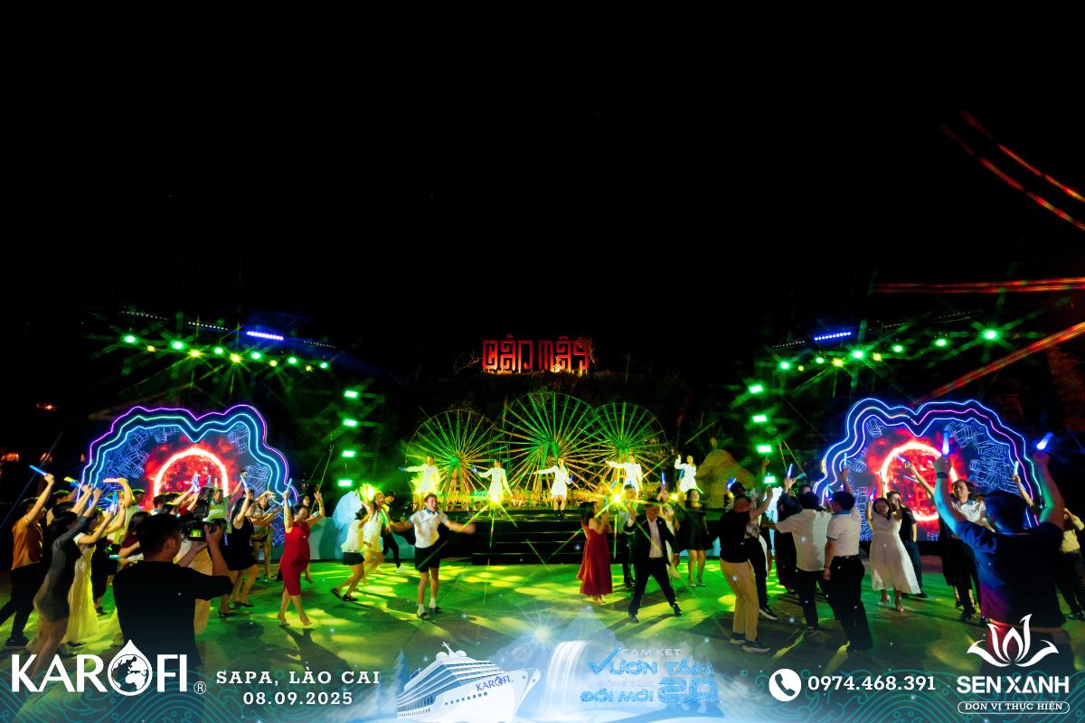 Tổ chức Gala Dinner 2025 - Karofi Đoàn 2 - Cam kết Vươn tầm - Đồng Tâm Đổi mới Đêm Gala Karofi thành công tốt đẹp