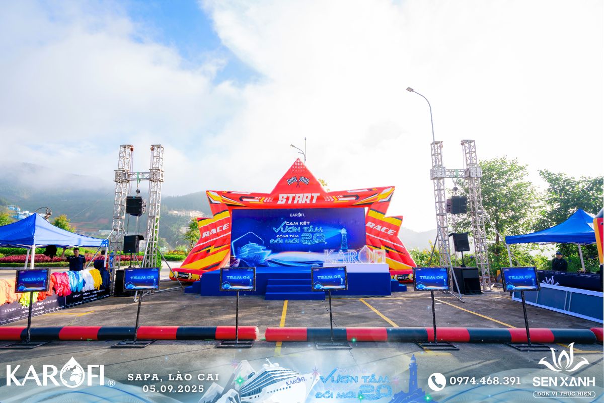 Tổ chức Teambuilding 2025 - Karofi Đoàn 1 - SaPa - Lào Cai - Cam kết vươn tầm - Đồng tâm đổi mới Khu vực chia đội teambuilding